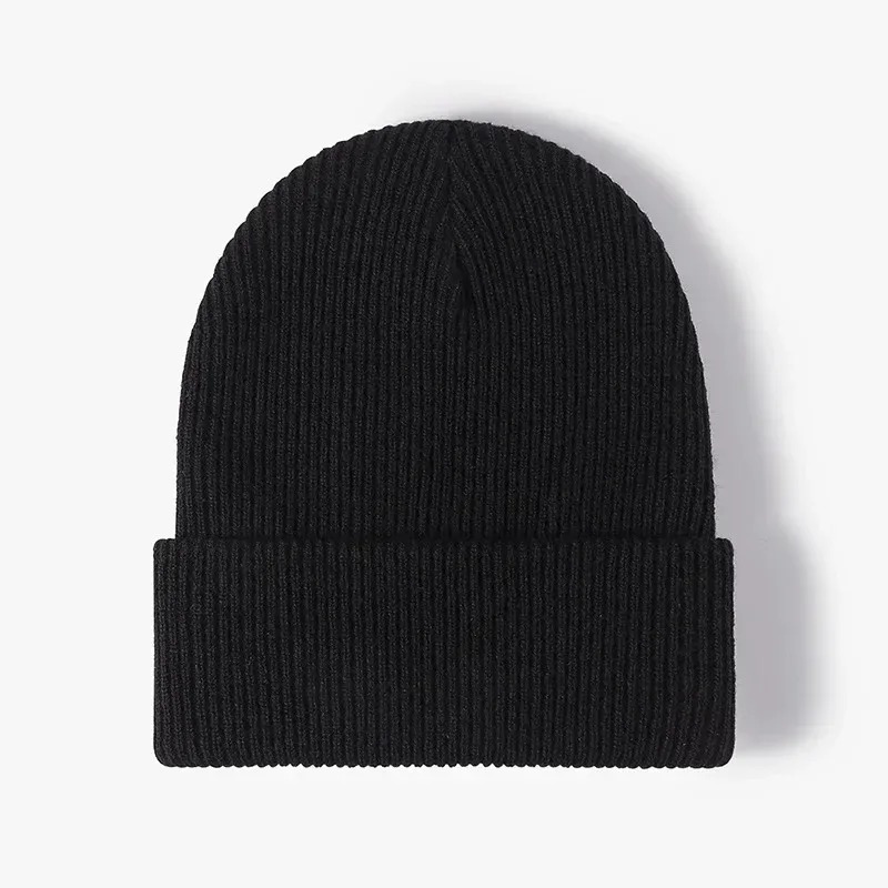 Vrouwen Mannen Herfst Winter Warm Beanie Hoed Effen Kleur Dame Mannelijke Stretch Gebreide Gehaakte Mutsen Hoed Cap voor Vrouwen Mannen Beanie