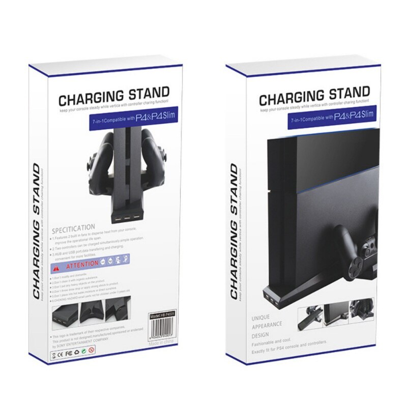 Opladen Dock Cooling Beugel Multifunctionele Verticale Console Gamepads Charger Station Stand Base Voor PS4 Controllers