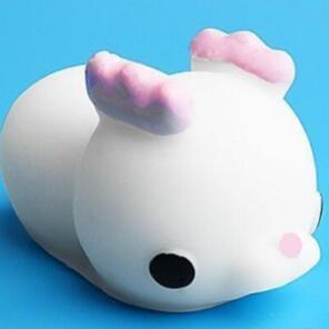 Squishy Animal Toy Squeeze Mochi Rising Antistress Abreact Ball Soft Sticky Cute Funny: white deer