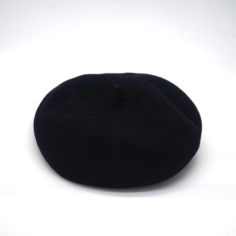 100%  bomulds justerbar kvinder hat baret hat forår og sommer græskar klovn pige retro baret bønne hat: 4