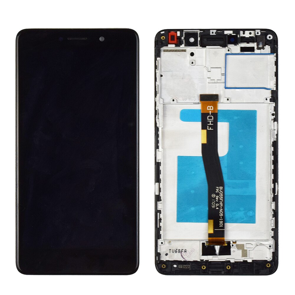 Tela lcd para huawei honor 6x BLN-L24 BLN-AL10 BLN-L21, touch screen digitador jo ferramentas de montagem gratuita