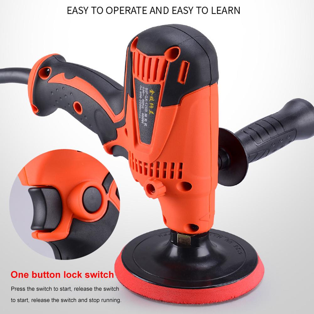 Car Sander Machine Mini Automatic Car Polishing Machine Waxing Machine Beauty Tool Car 220V Household Sealing Machine