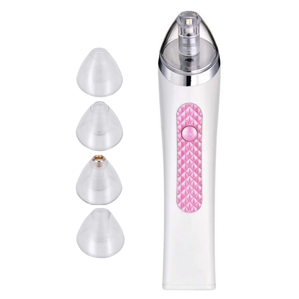 Face Acne Black Dot Pimple Blackhead Remover Electric Microcrystalline Blackhead Vacuum Cleaner Pore Blackhead Skin Care Machine: Pink