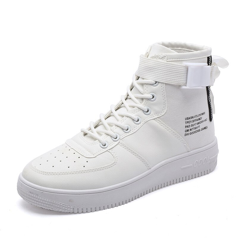 Högtoppade herrsneakers skateboardskor sportskor män fritidssneakers hip hop skor street sneakers chaussure homme