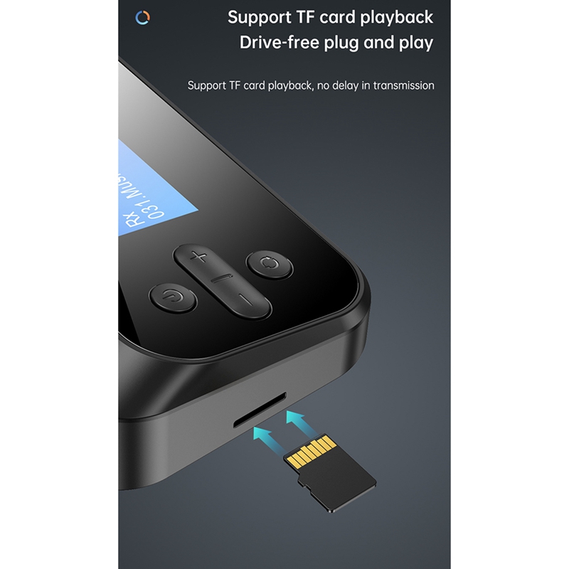 Bluetooth 5.0 Audio Transmitter Receiver With Mic Stereo Optical Coaxial AUX 3.5Mm Jack RCA Wireless Adapter TV Speaker