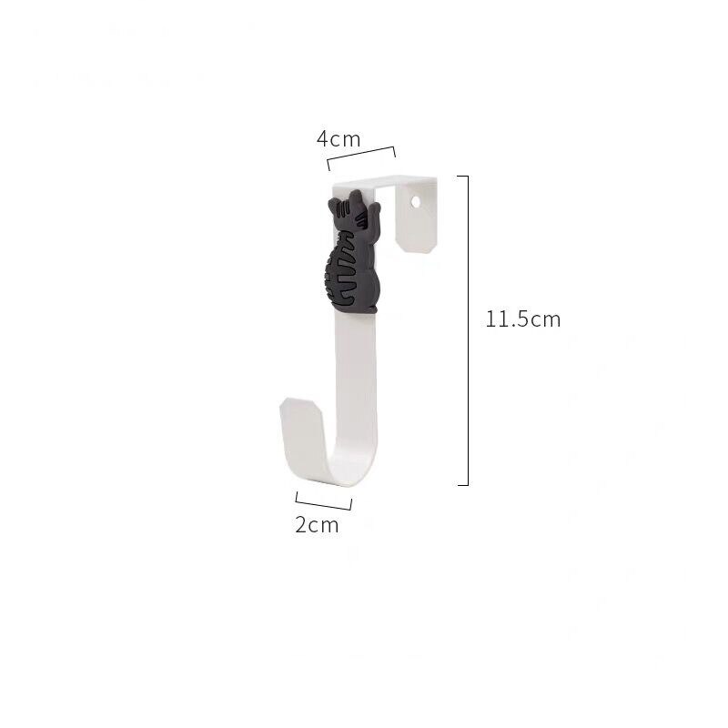 Little Monkey Door Wall Hanging Hanger Seamless Hole-free Coat Hook, Convenient And Practical Home Pendant: E