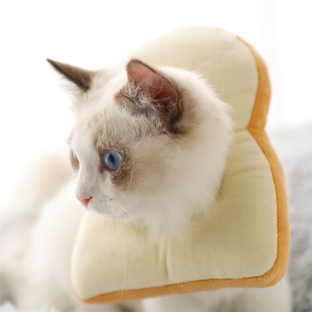 Adjustable Bread Shape Pet Protective Collar Dog Neck Cone Recovery Cone Anti-Bite Surgery Wound Healing Cat Dogs Collar
