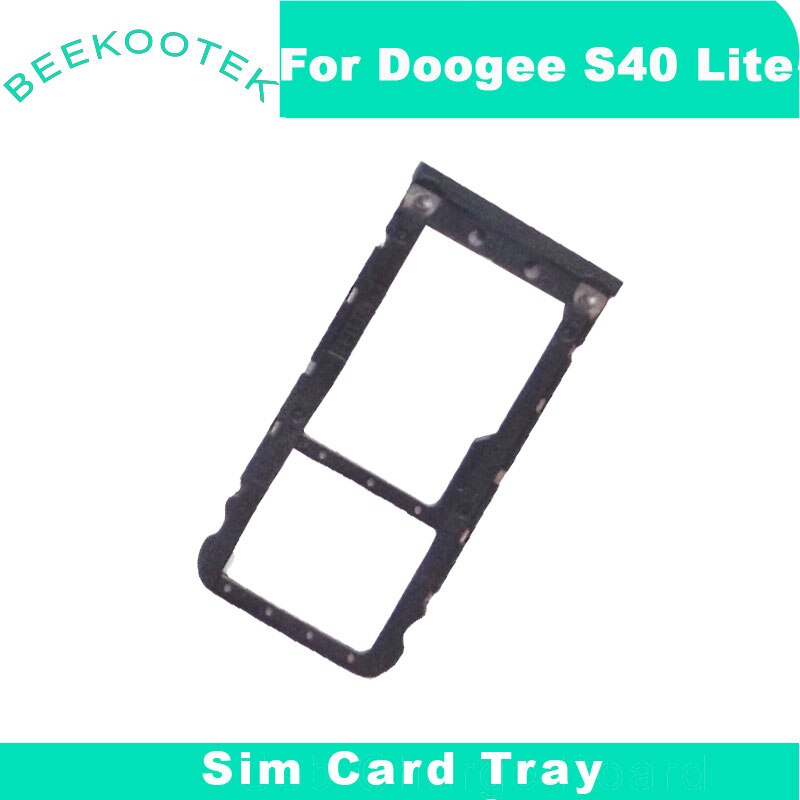 Original Card Tray Holder SIM Card Tray Sim Card Slot Holder Repalcement For Doogee S40 Lite Smartphone