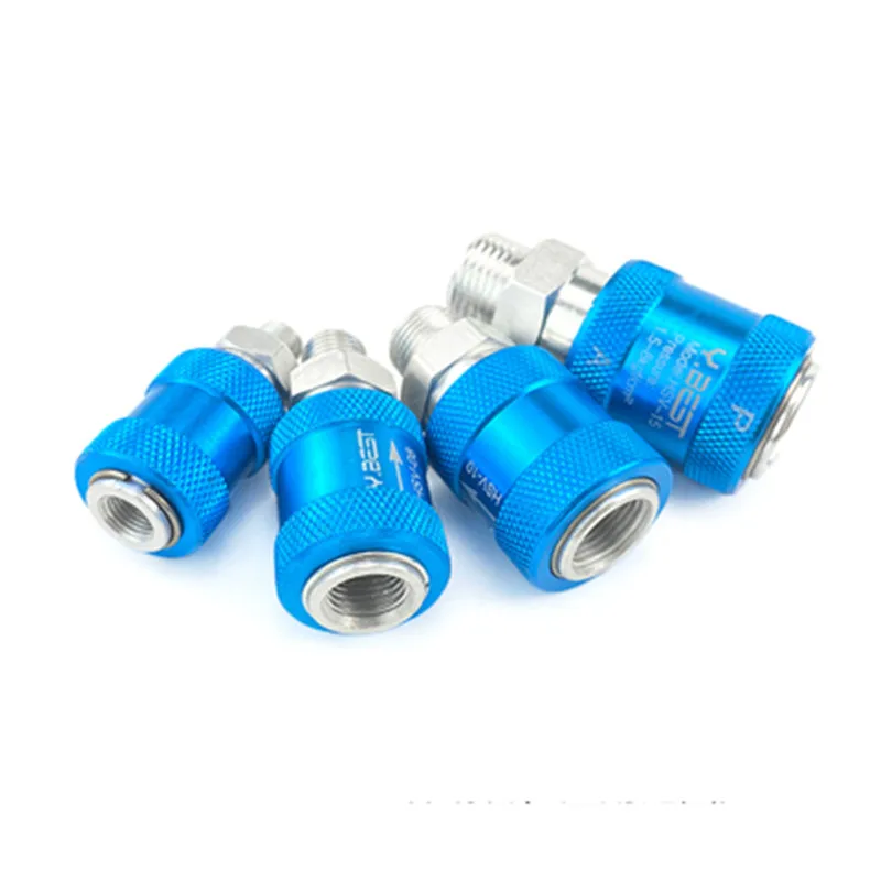 Pneumatic exhaust valve hand slide valve hsv-06 / 08 / 10 / 15 / pneumatic hand valve slide switch
