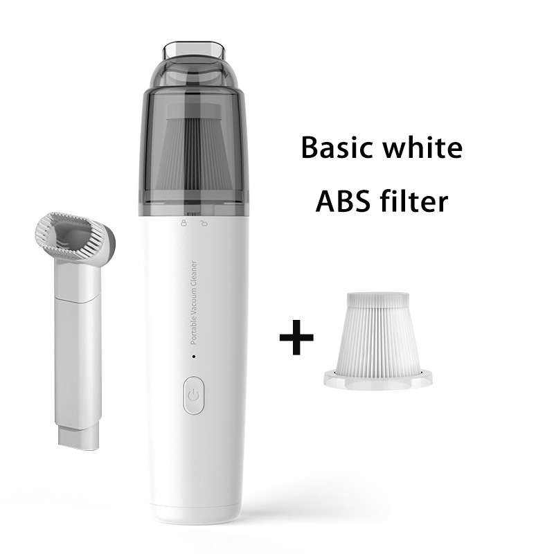 Xiaomi-aspiradora eléctrica para coche, Mini aspirador portátil de alta potencia, inalámbrico, potente eliminador de polvo y limpieza profunda: YELLOW