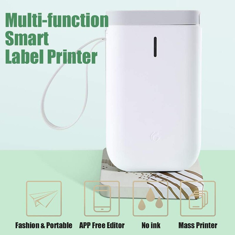 Label Printer D11 Mini Smart Label Maker BT Thermal Label Printer Machine Fast Printing Home Use Office Printer
