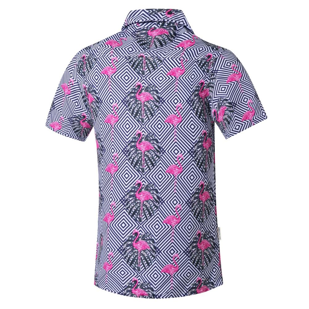 Mode Korte Mouw Losse Casual Shirts Print Zomer Mannen Strand Overhemd Plus Size Hawaiian Top Tee Shirts Voor Mannen streetwear