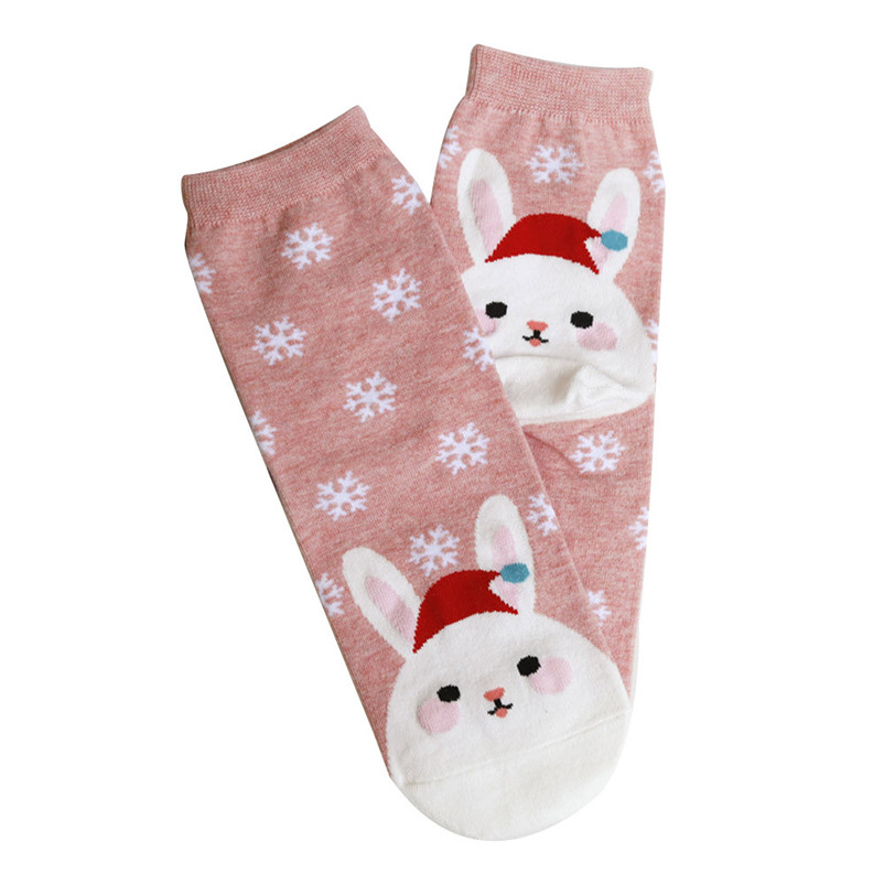 Winter Sports Socks Christmas Women Casual Socks Cute Unisex Socks Women Cotton Blended outdoor skiing #3O12