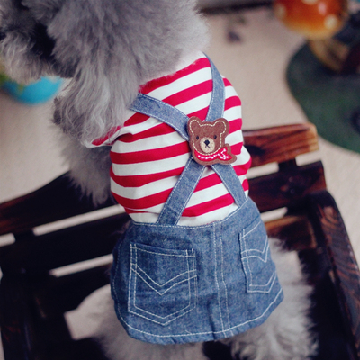 Ropa de mascotas para Yorkshire Terrier, perros pequeños, cachorros, animales pequeños, razas a rayas, vestidos de princesa para boda y gatos de verano: S / Red