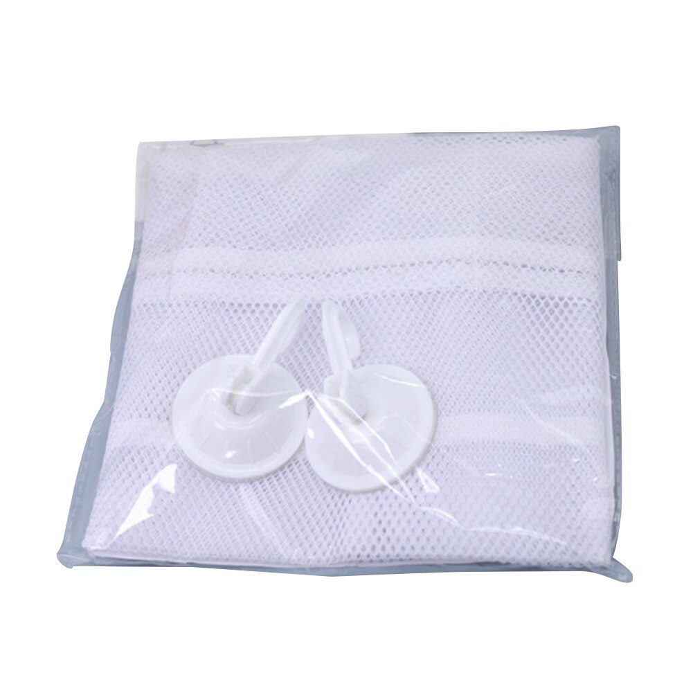 Bathroom Storage Bag Powerful Suction Cup Drain Mesh Four Grid Sundries Toy Organizer For Neat Bathtub Shower Room