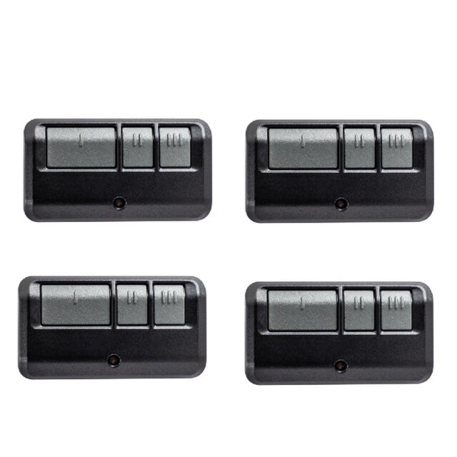 Paquet de 4 compatibles liftmaster/chambellan/artisan télécommande de porte de garage 893max 890max: Default Title