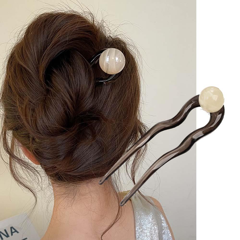 Grampos de cabelo retrô em forma de s, rabo de cavalo torcido, nova moda, multicolorido, torcido, oco, tubarão, acessórios para cabelo, presente