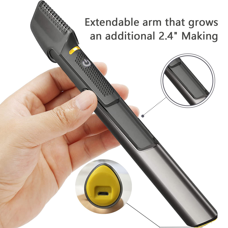 Tondeuse à cheveux domestique 5 en 1 pour hommes, rasoir multifonctionnel Rechargeable, étanche, rétractable, pour le corps