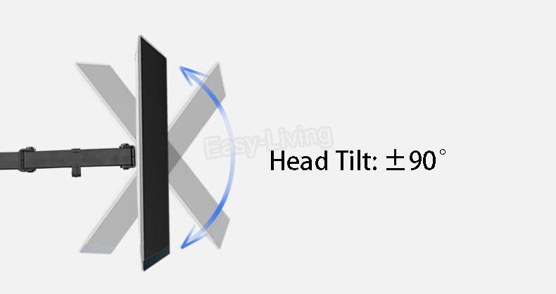 Desktop Stand Full Motion 360 Degree 4 Screens Monitor Holder 10"-24"LCD LED Monitor Mount Arm Loading 9kgs Each Head