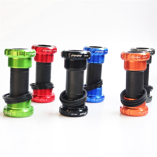 MTB Fahrrad Fahrrad Hohl Tretlager Achse BB Radfahren Aluminium Legierung Wasserdichte BSA 68/73mm Kurbel einstellen Achse teile Freies