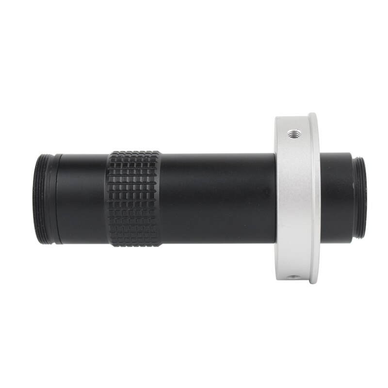 Industrial Microscope 5X-130X C-mount Lens Large Field of View High Working Distance Monocular Video Magnifying Glass