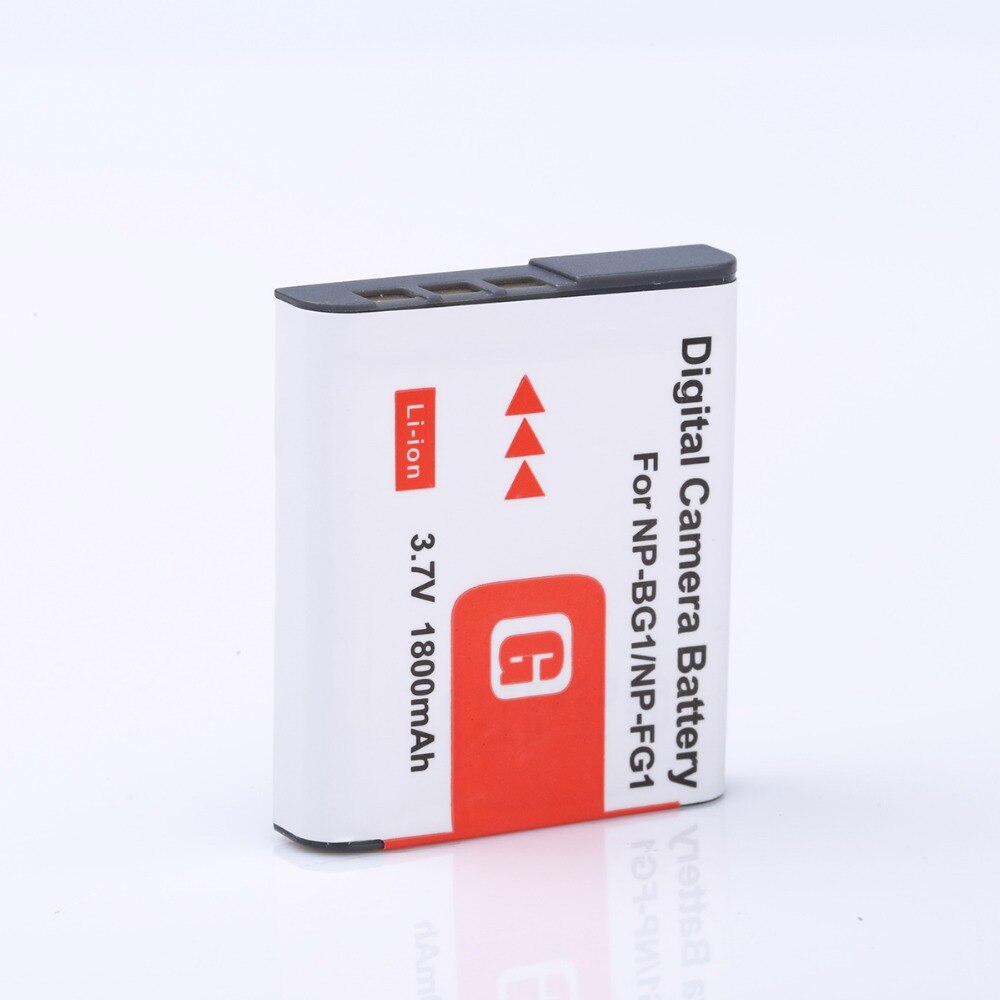 1Pcs 1800mAh NP-BG1 NP BG1 Battery For SONY Cyber-shot DSC-H3 DSC-H7 DSC-H9 DSC-H10 DSC-H20 DSC-H50 DSC-H55 DSC-H70 Camera