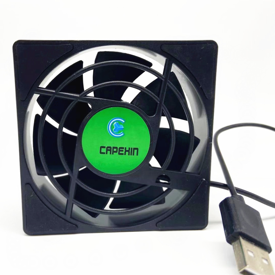 Newest USB fan chassis router set-top TV box cooling fan turbine blower radiator Cooler fans Heat Radiator