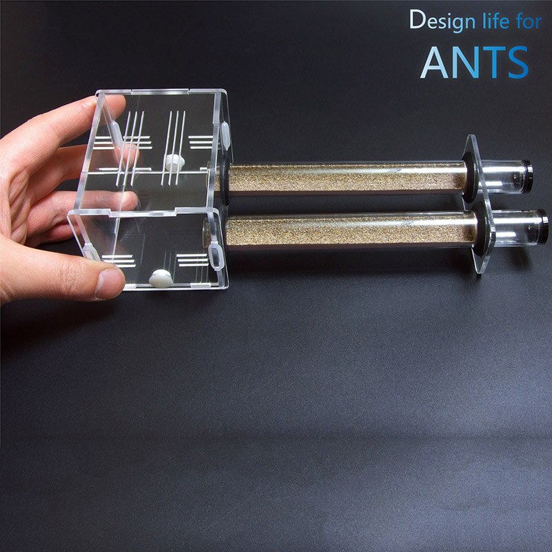 Double Test Tube Ant Nest 20mm Diameter Slub Nest Ant Bionic Ant Nest Workshop Villa Ants Farm House