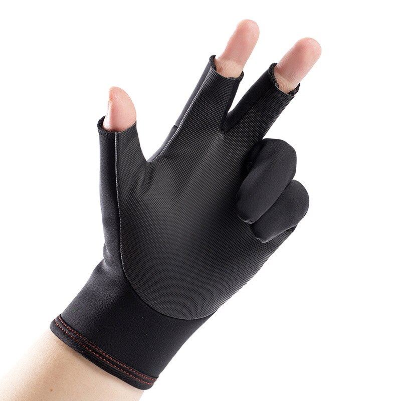 Nouveaux gants demi-doigt hommes pêche en plein air conduite gants équitation sport trois doigts gants antidérapants