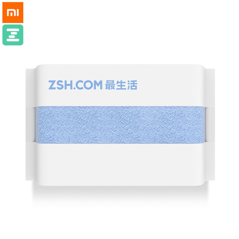 Original Xiaomi ZSH Polyegiene Antibacterical Towel 100% Cotton 5 Colors Highly Absorbent Bath Face Hand Towel Young Series