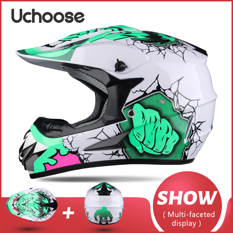 Adulto feminino masculino capacetes motocross kask cruz downhill soporte casco fora de estrada capacete de corrida clássico da motocicleta original enduro: Vermelho / XL