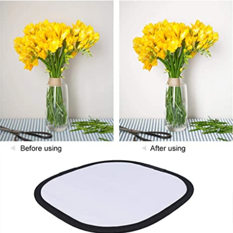 30cm Folding 18% Grey White Balance Reference Card White Balance Focus Board Reference Reflector Focus Plate Reflector Accessory