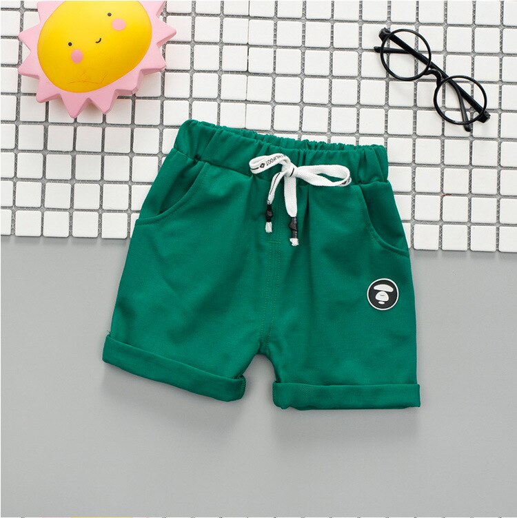 Baby Jungen kurze Hose Sommer Neugeborenen Strand kurze Hose Feste Hosen Baby Kleidung Kühlen Kleinkind Kleinkind Jungen Kurze Hosen