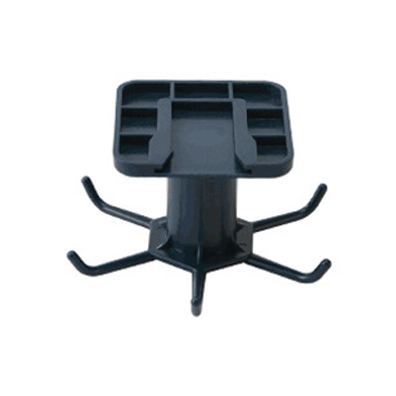 Rotatable Kitchen Organizer Rack Kitchen Goods Storage Container Suitable for Kitchens &amp; Bathroom Hook Storage Racks: Blue