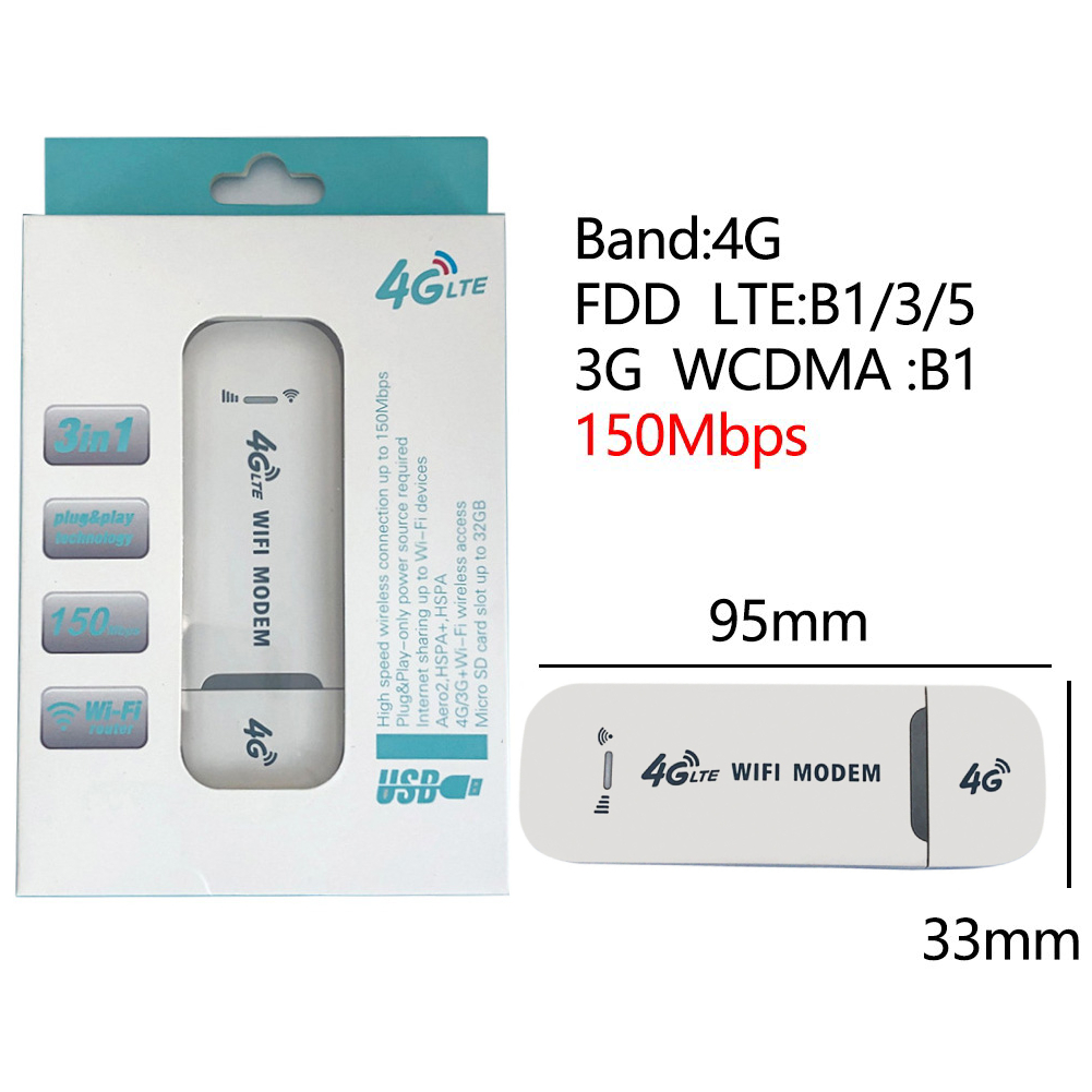 Mobilny router WIFI 4G/5G 150Mbps 4G LTE Router bezprzewodowy 3000mA Przenośny kieszonkowy modem MiFi Mobilny hotspot Wi-Fi z gniazdem karty SIM: Blue