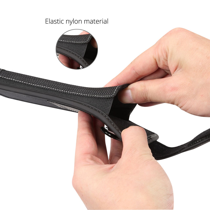 Yiang mærke mænd universal oxford klud talje taske bælte klip hylster fanny pakke holdbar udendørs mobiltelefon pose 4.7 ~ 6.5 tommer