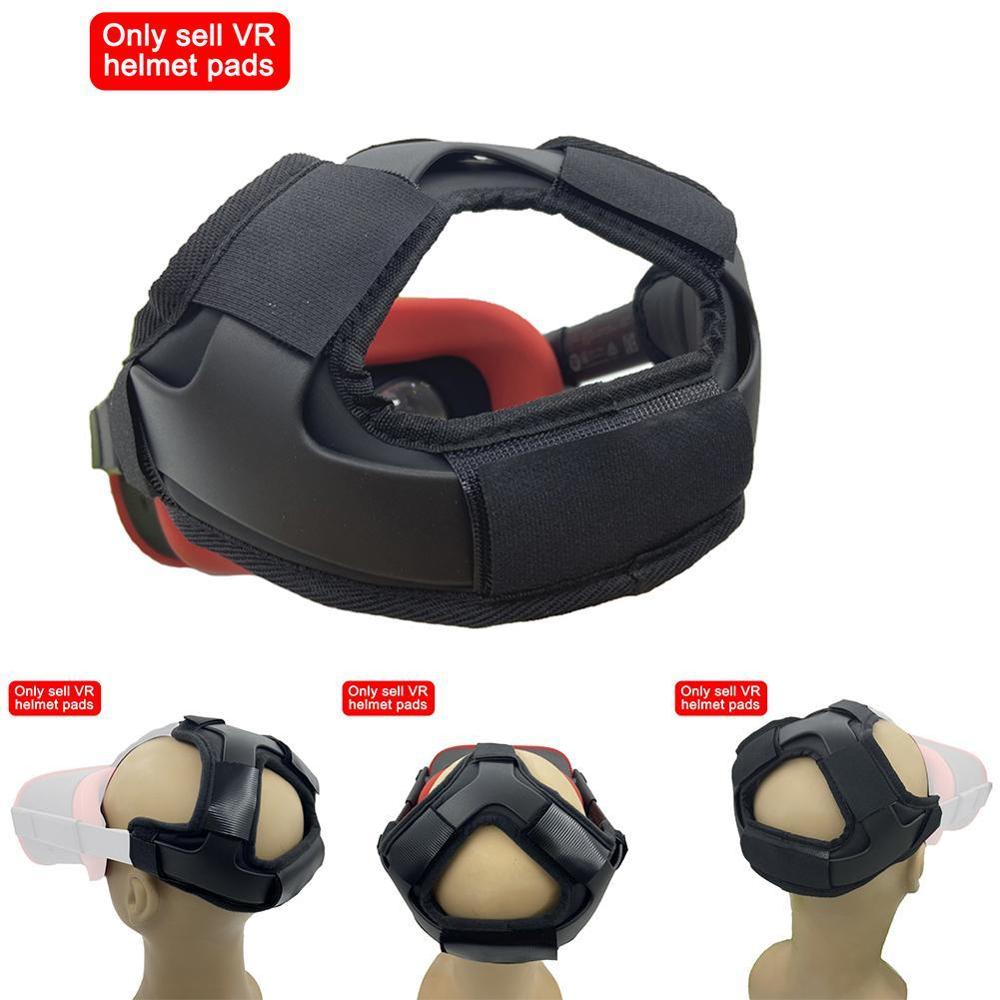 Head Strap Voor Oculus Quest 2 Headset Antislip Vr Pad Foam Voor Oculus Druk Verlichten Quest Accessoire hoofdband Helm Cu R2W1