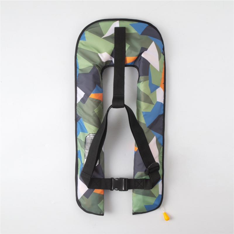 Chaleco salvavidas inflable automático Manual para adultos, navegación, cintas reflectantes, Pro PFD 150N 100N, aprobado por CE