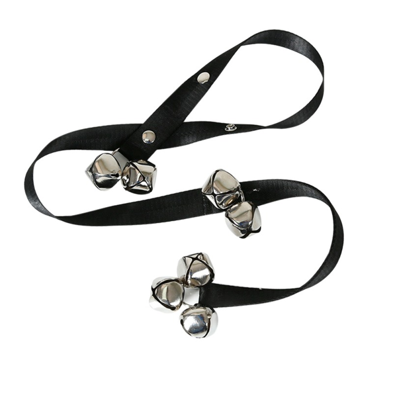 Sonnette de porte alarme domestique | Pour chiens, formation ménagère, animal de compagnie, formation de chiens, sonnette de chien, corde chats réglable: Default Title