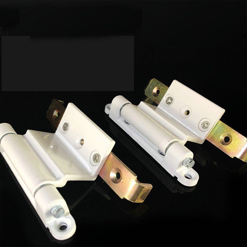 Plastic Steel Flat Open Easy-ease Hinges Aluminum Alloy Door Hinge With Bracket