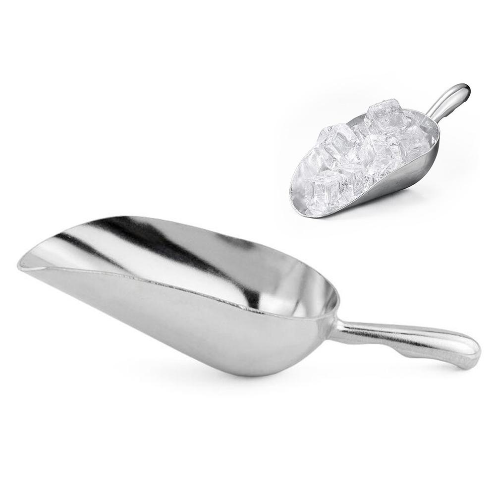 1Pcs Bar Ijsschep Roestvrij Staal Voedsel Meel Candy Scoop Spice Schop Bar Keuken Koken Tool Gedroogd Fruit Scoop