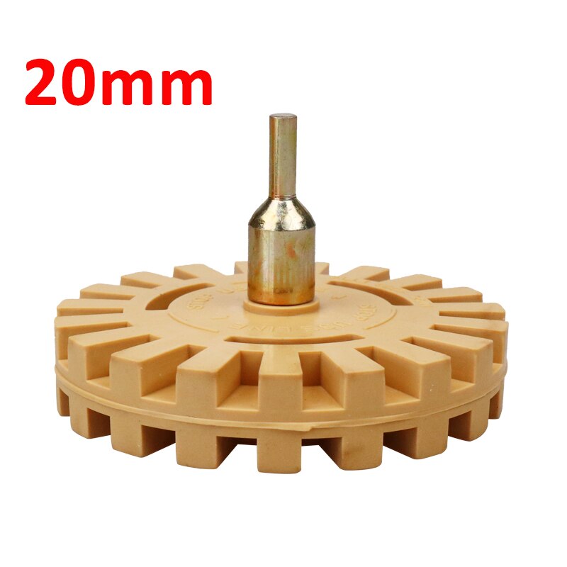 Car Pneumatic Rubber Eraser Wheel Pad Rubber Disk Decal Eraser Wheel Car Sticker Remover Paint Cleaner Car Polish Auxiliary Tool: Gold