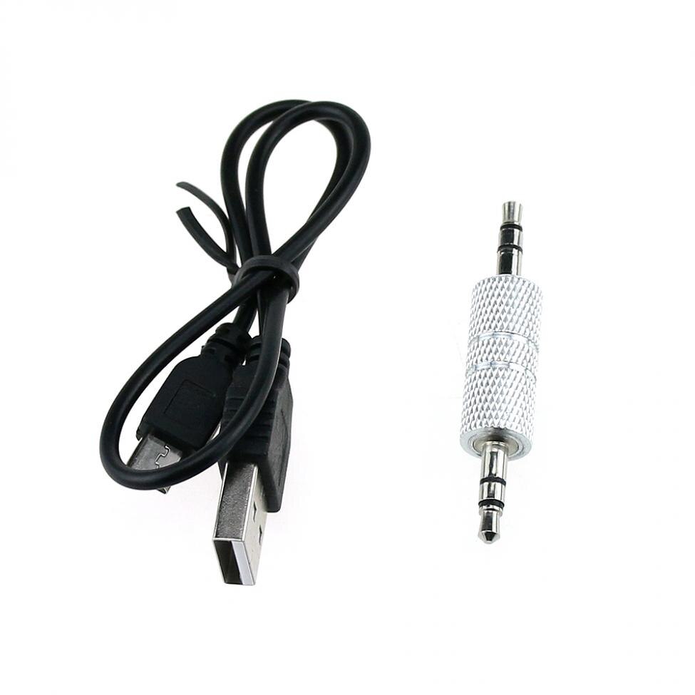 Mini 3.5MM ABS Wireless Bluetooth Car Kit Hands free Bluetooth Audio Receiver Adapter AUX for Cars