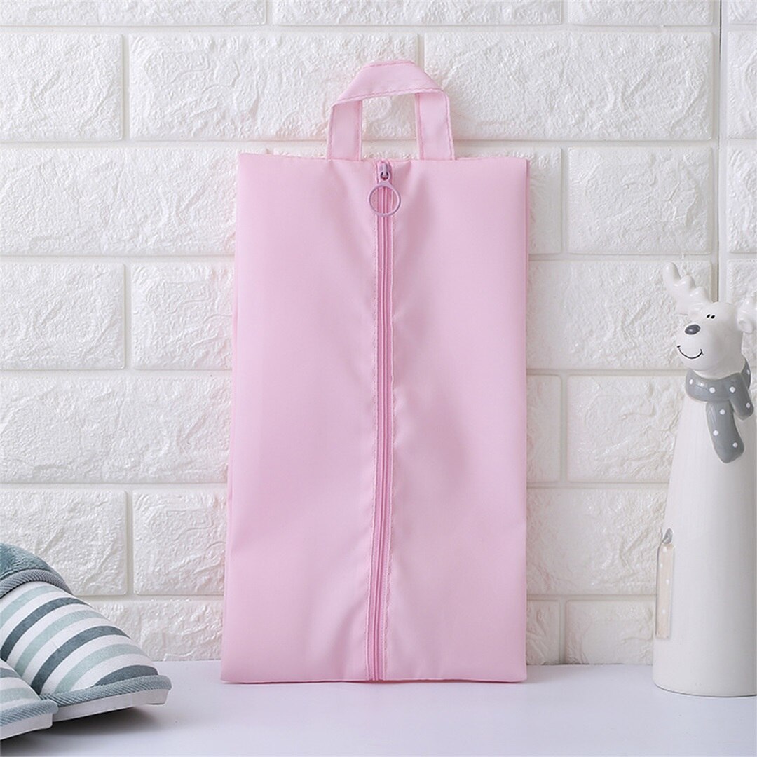 2018 w nowym stylu mody solidny stylowy wodoodporny buty do piłki nożnej torba podróżna siłownia przenośny futerał do przechowywania: Różowy