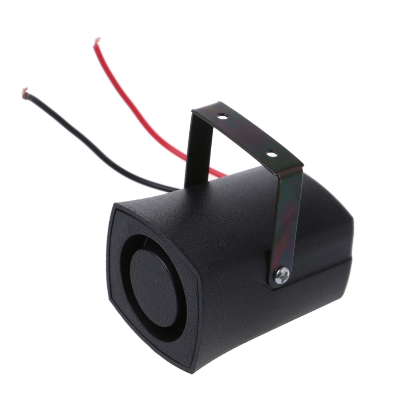 cc 12V Auto advertencia sirena copia de seguridad alarmas bocinas advertencia sonido pitido sirena inversa Delgado cuerno Invisible