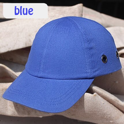 Bump Cap Lichtgewicht Honkbal Helm Zomer Arbeid Bescherming Werk Beschermende Veiligheid Hoed Ademend Anti-Collision Cap: blue 1