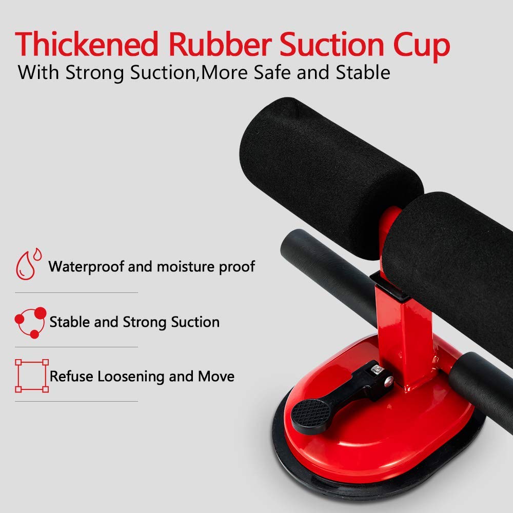 Sit Up Bar Floor Assistant Abdominal Exercise Stand Ankle Support Trainer Workout Equipment for Home Gym Fitness Travel Gear