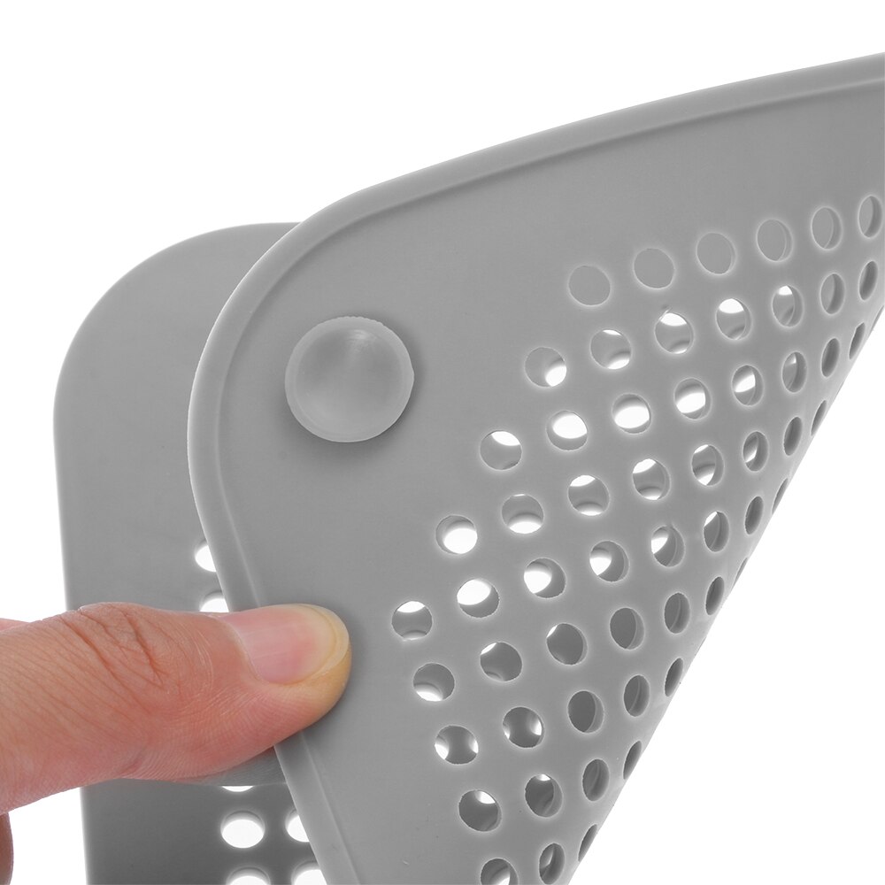 Atrapapelo redondo de silicona para fregadero, colador de drenaje, filtro de ducha, tapón de agua de goma, tapón desodorante para cocina y baño, tapón para el pelo