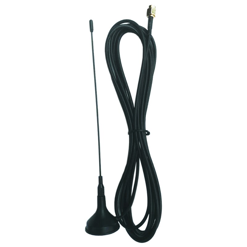 Antennes Omnidirectionnelles Fasizi 433 MHz – Lot De 2 – Base Magnétique, Câble 3 M – 5 DBi