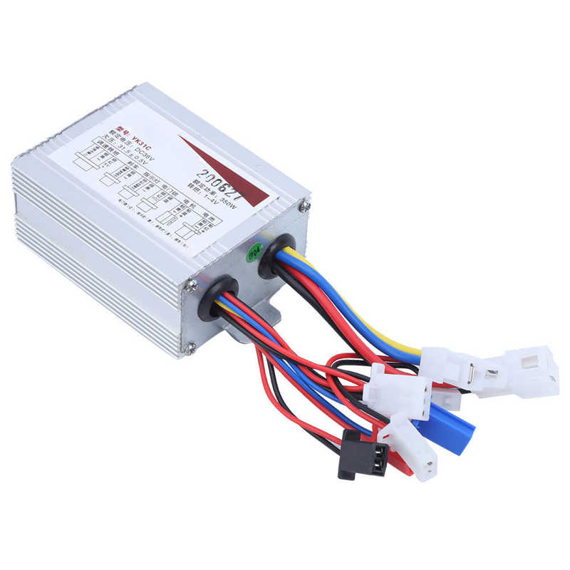 36V 350W / 48V 800W / 12V 500W Electric Bicycle Controller Lengthen Cable Throttle Grip Set Electric Bicycle E-bike Accessories